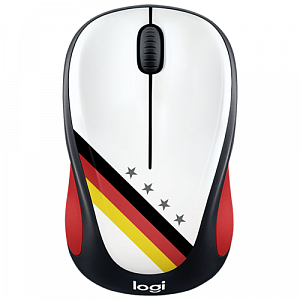 Logitech M238 Fan Collection Wireless Mice Germany Black-Red USB