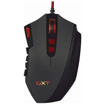 Trust GXT 166 Mmo gaming laser mouse Black USB